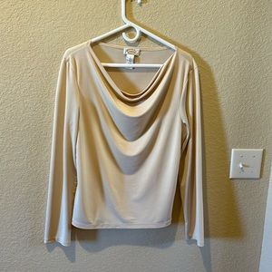 Stretch long sleeve top